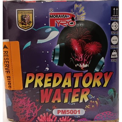 PyroMoravia Baterie 36 ran Silent PREDATORY WATER baterie 36 ran PM5001