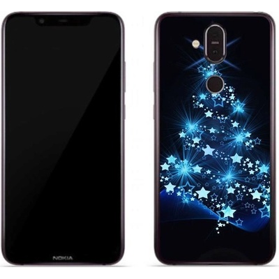 Pouzdro mmCase gelové Nokia 7.1 Plus - vánoční stromek – Zboží Živě