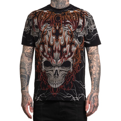 AFFLICTION Мъжка тениска affliction - cosmic inferno - a26787-bk