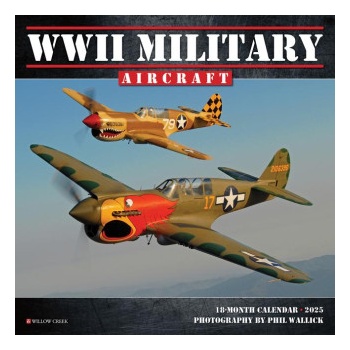 Willow Creek Press Calendars WWII Military Aircraft 2026 7 X 7 Mini Wall Calendar | Willow Creek Press