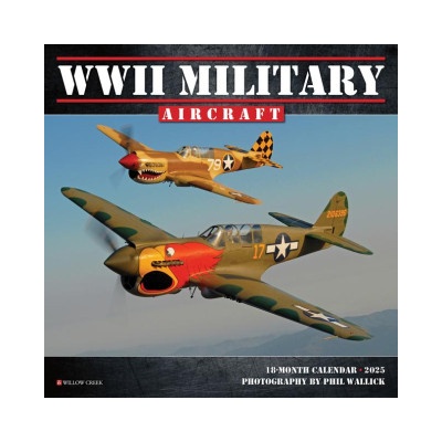 Willow Creek Press Calendars WWII Military Aircraft 2026 7 X 7 Mini Wall Calendar | Willow Creek Press