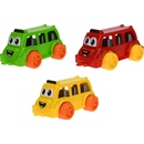 Teddies Autobus pre najmenších plast 26cm na voľný chod 3 farby 12m +