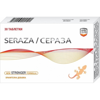 BioShield Сераза, 30 таблетки, BioShield