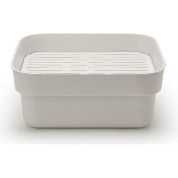Brabantia Прибори за миене на съдове Sink Side със сушилник светлосиви (302688)
