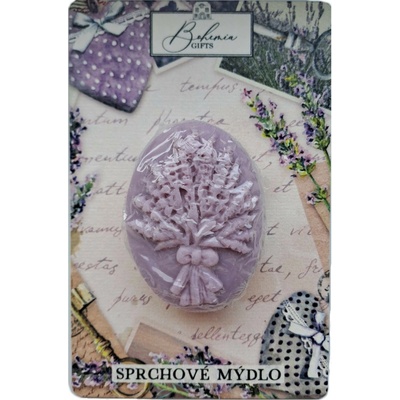 Bohemia Gifts & Cosmetics Lavender ručně vyráběné mýdlo s glycerinem 60 g
