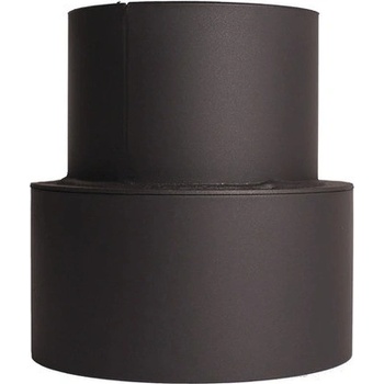 redukcia rúrková 130/120mm hr.1,5mm čierna 654511