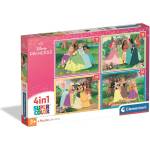 Clementoni - Puzzle 4v1 Disney Princess - 1 - 39 piese