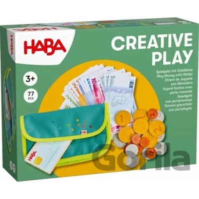 Haba Creative Play Peňaženka s peniazmi