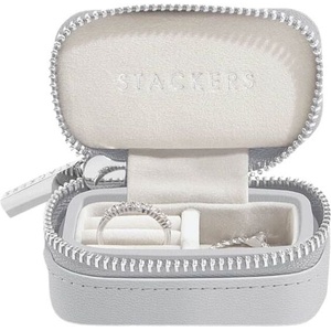 Stackers Пътническа кутия за бижута Stackers Travel petite каменносива (74619)