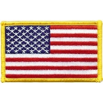 Nášivka US vlajka 5 x 7,5 cm