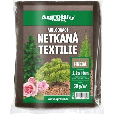 Netkaná textílie AGROBIO 3,2x10m hnědá (06429750)