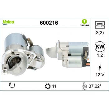 Startér VALEO 600216