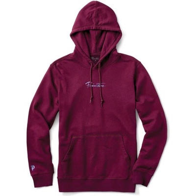 Primitive mikina NUEVO IRIDESCENT Hoodie vínová