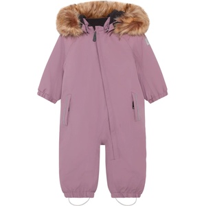 Color Kids Детска грейка Color Kids Baby's Coverall with Fake Fur Overall - Toadstool - размер 86 (EU) (702-6050-0413)