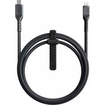 Nomad Кабел Nomad Kevlar USB-C to Lightning Cable (NM01912000), от USB C(м) към Lightning(м), 1.5m, 18W, черен (NM01912000 (473958))