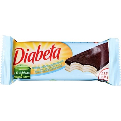 Diabeta oblátka mliečna polomáčaná 45 g