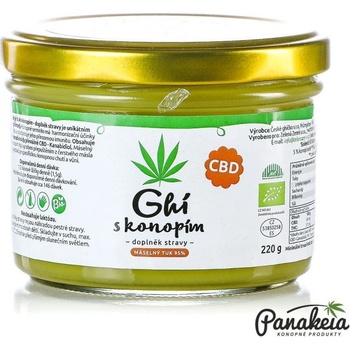 Zelená Země CBD Ghí s konopím 220 g