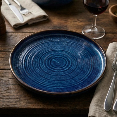 Verlo Plochá deska Deep Blue 25cm