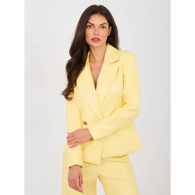 Italy Moda Dámske sako Italy Moda žltá