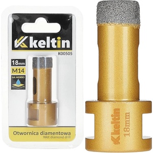 Keltin Диамантена боркорона за плочки 18mm M14 82081 (K00505)