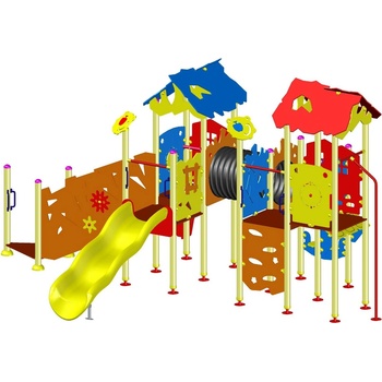 Playfactory КОМБИНИРАНО ДЕТСКО СЪОРЪЖЕНИЕ ps0049-1