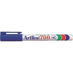 Artline Маркер Artline 700 Permanent 0.7 синьо (EK-700 BLUE)