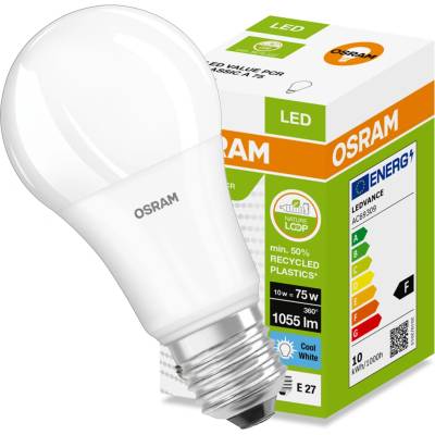 Ledvance LED Žiarovka z recyklovaného plastu E27/10W/230V 4000K