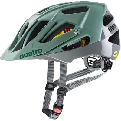 Uvex Quatro CC Mips Moss Green/Rhino Matt/Shiny 2022