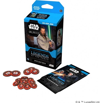 Fantasy Flight Games Star Wars Legends of the Force Spotlight Deck: Qui-Gon Jinn