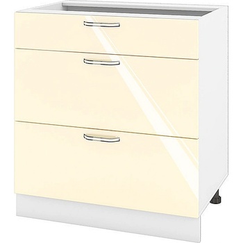 ИРИМ Долен кухненски шкаф Сити БФ-Бежово гланц-05-120 80 см