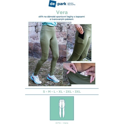 de-park Papírový střih - Vera vel. S-XXXL – Zboží Dáma