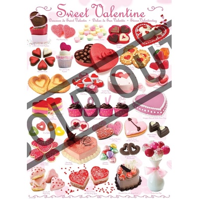 Eurographics Douceur de la Saint Valentin 1000 dielov
