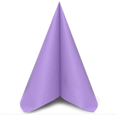 Mank 87489 obrúsky Airlaid Dinner Basic fialová 50ks 40x40cm