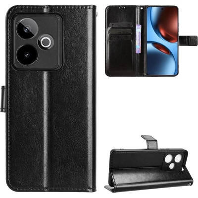 Crazy knížkové pouzdro na Realme GT 7 5G - černé