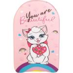  Детска дъска за плуване Beautifull Kitty, 45 х 26 cm, Роз
