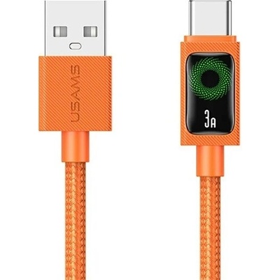 Usams U92 USB – Type-C 120cm oranžový