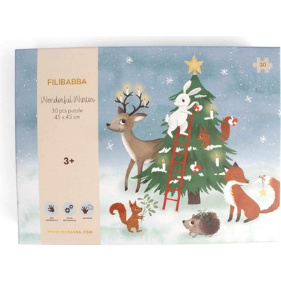 FILIBABBA FILIBABBA WONDERFUL WINTER FOREST FRIENDS 30KS 45X45