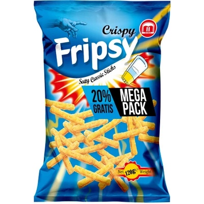DISKONT Mega pack Fripsy slané tyčinky 120 g