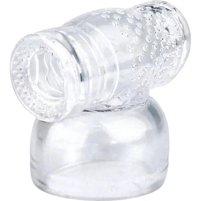 SuperLove Massage Wand Masturbator Attachment Transparent