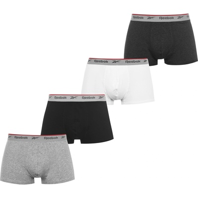Reebok Боксерки Reebok Reebok Mens 4 Pack Trunks - Dark Asst