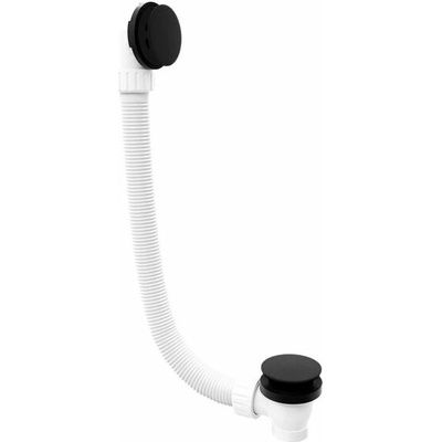 71858.21 Vaňová súprava 120 cm click-clack čierna matná