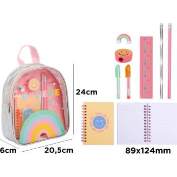 MP Малка раница в комплект с канцeларски материали MP FANTASY