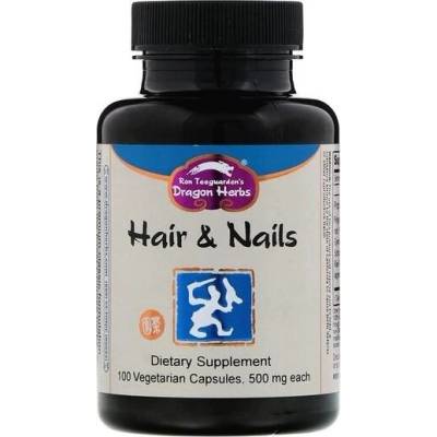 Dragon Herbs Hair & Nails, 100 капсули, Dragon Herbs (002242 (224) DH)