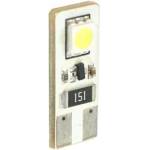m-tech LED W5W 2xSMD5050 CANBUS White крушка (L301W)