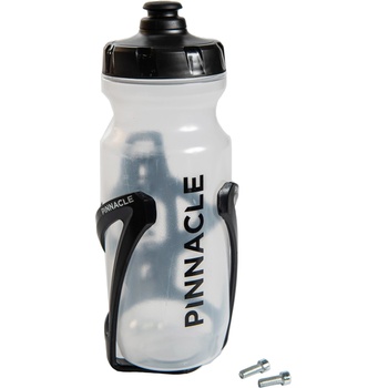 Image 1 of Pinnacle Bottle & Cage Combo - Black