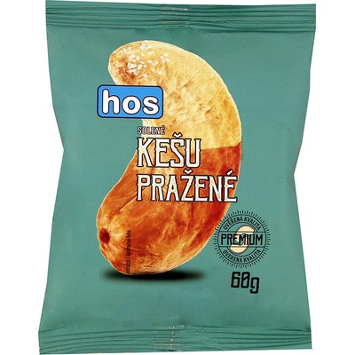 HOS Kešu jadra pražená solená 60 g