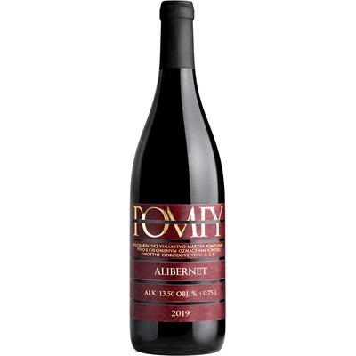 Martin Pomfy Alibernet 2019 13,5% 0,75 l (čistá fľaša)