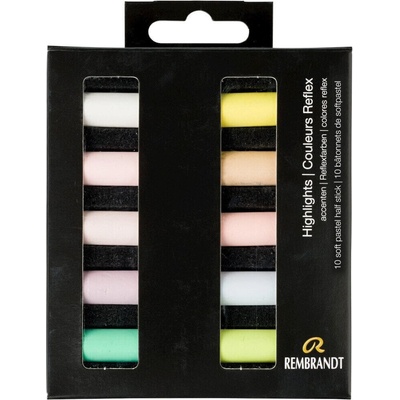 Rembrandt Soft Pastels Комплект сухи пастели Highlights Set 10 бр (31821007)