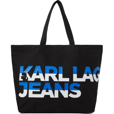 Karl lagerfeld jeans "Чанта тип ""Shopper""" черно, размер One Size