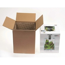 Aquael Shrimp Smart Day & Night akvarium set čierny 20 x 20 x 25 cm 10 l